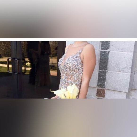 TERANI COUTURE MERMAID PROM DRESS💖 - Picture 3 of 16